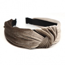 Mink Velvet Twist Knot Headband by Peace of Mind